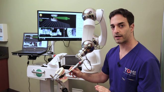 World's first dental robot Yomi 