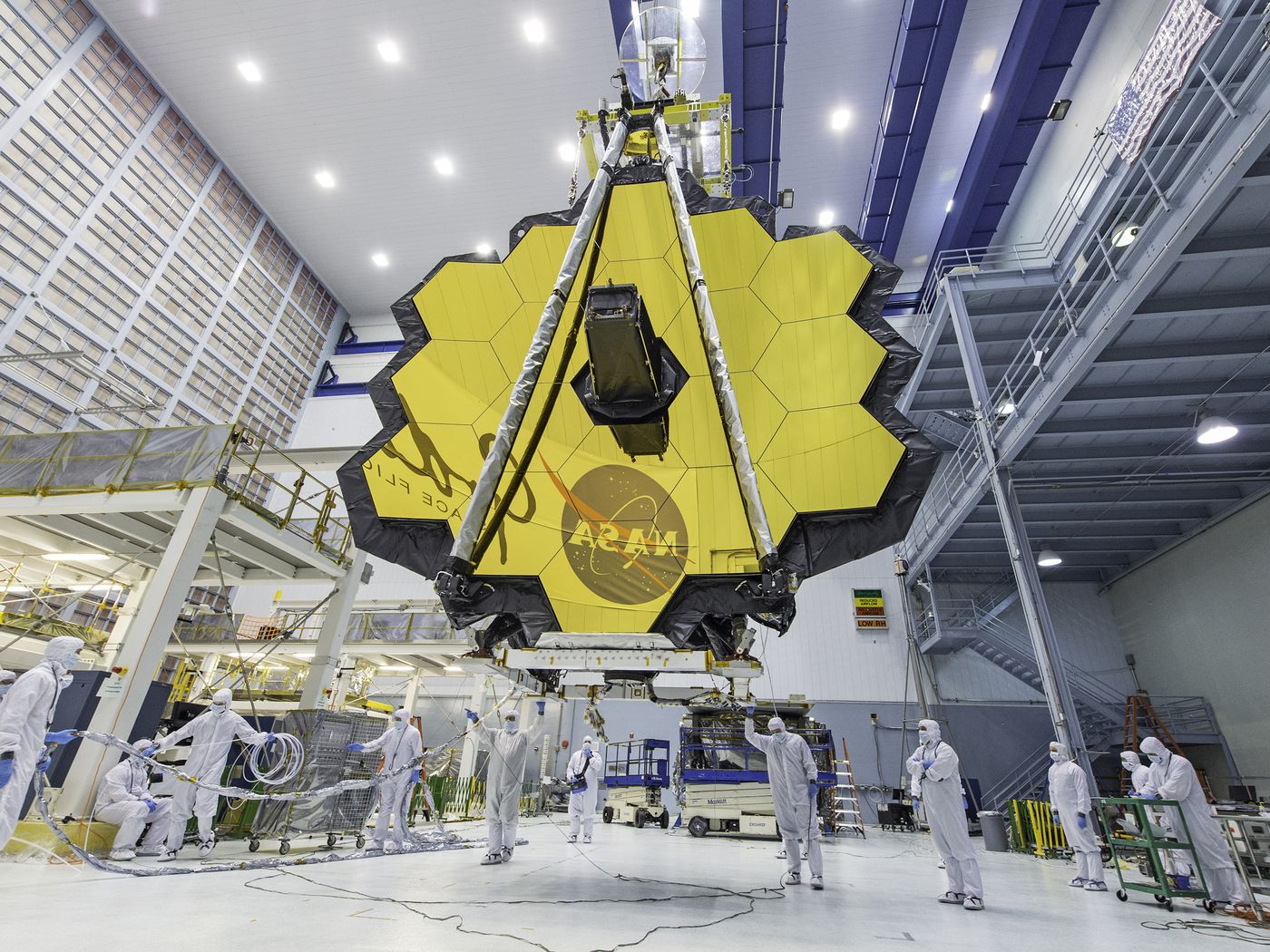 Involvement of the James Webb Space Telescope in a mission beyond its capacity