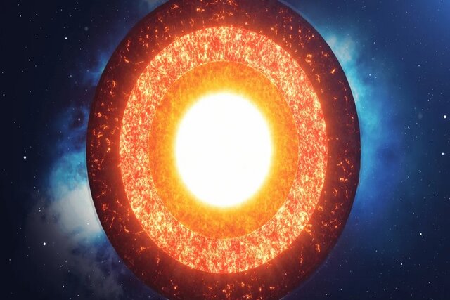 A hidden layer probably exists in the earth's core