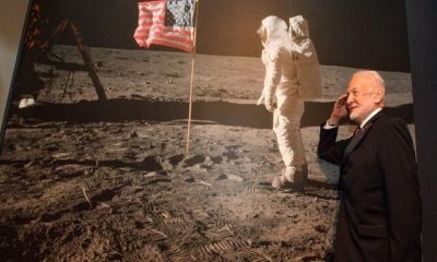 The last survivor of Apollo 11 pays tribute to NASA's Artemis mission