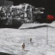 Building a base on the moon using lunar soil
