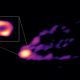 Recording the first direct image of a black hole emitting a powerful jet