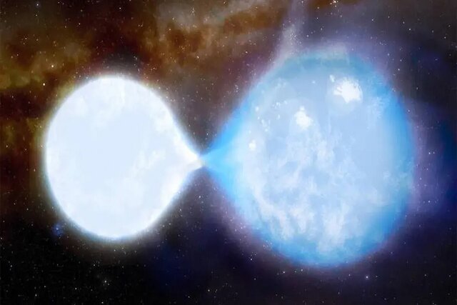 2 stars that will become black holes in 18 billion years!