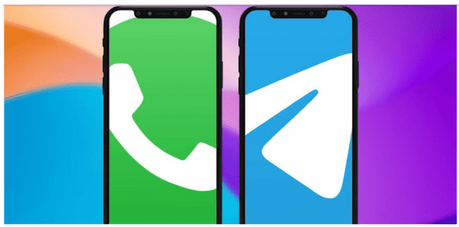 Comparison of WhatsApp and Telegram