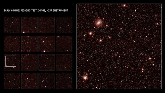 The first images of the "Dark World" telescope were published