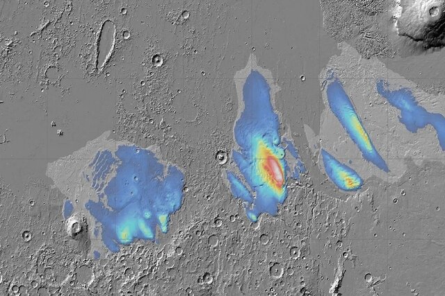 Discovery of new water ice on Mars