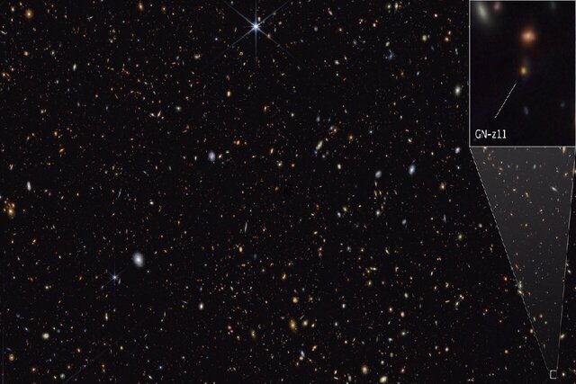 The James Webb Space Telescope deciphered a distant galaxy