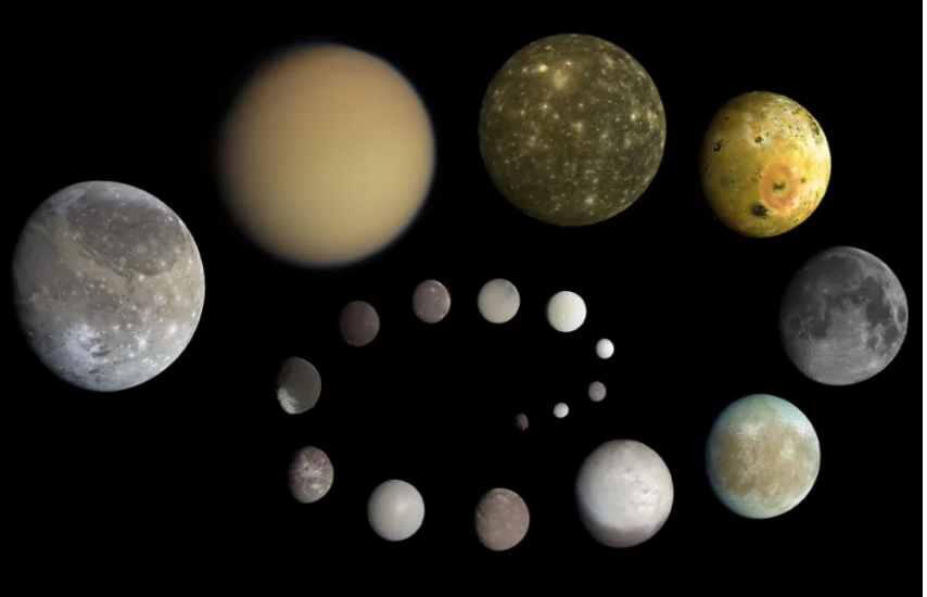 moons of the solar system